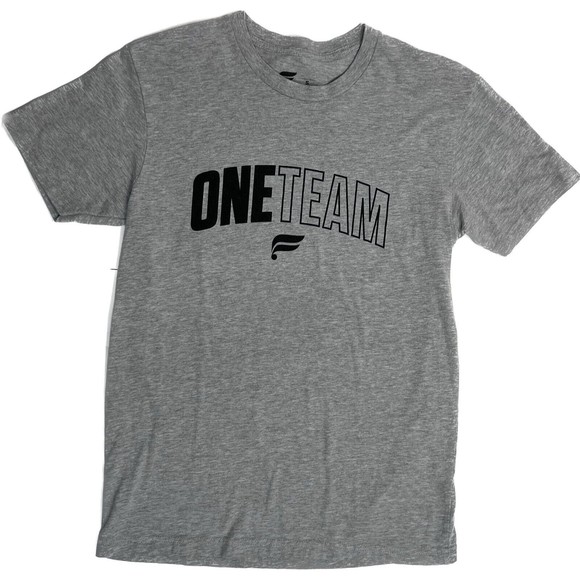 Fabletics One Team Mens T-Shirt Size Small Gray - Picture 1 of 3